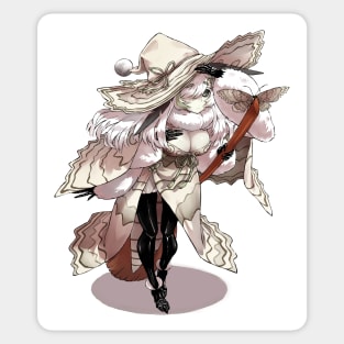 white witch moth Sticker